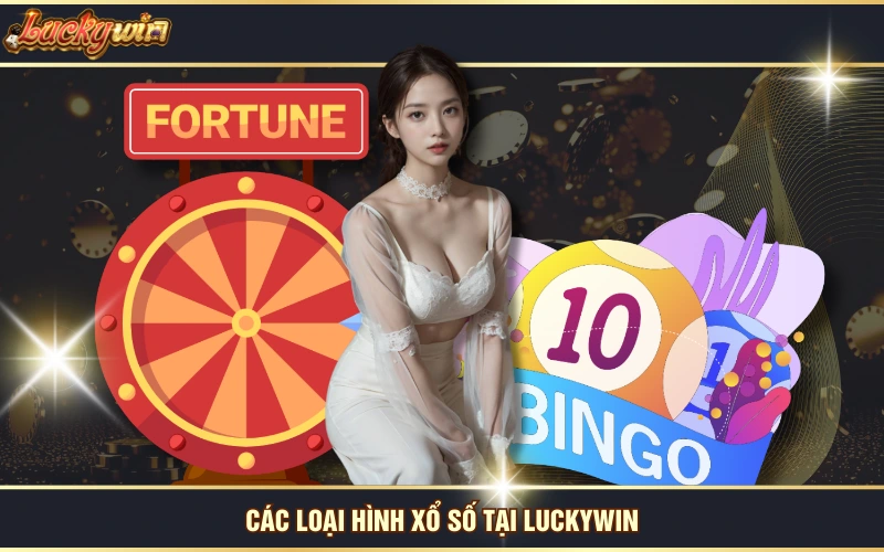 Các loại hình xổ số tại LUCKYWIN